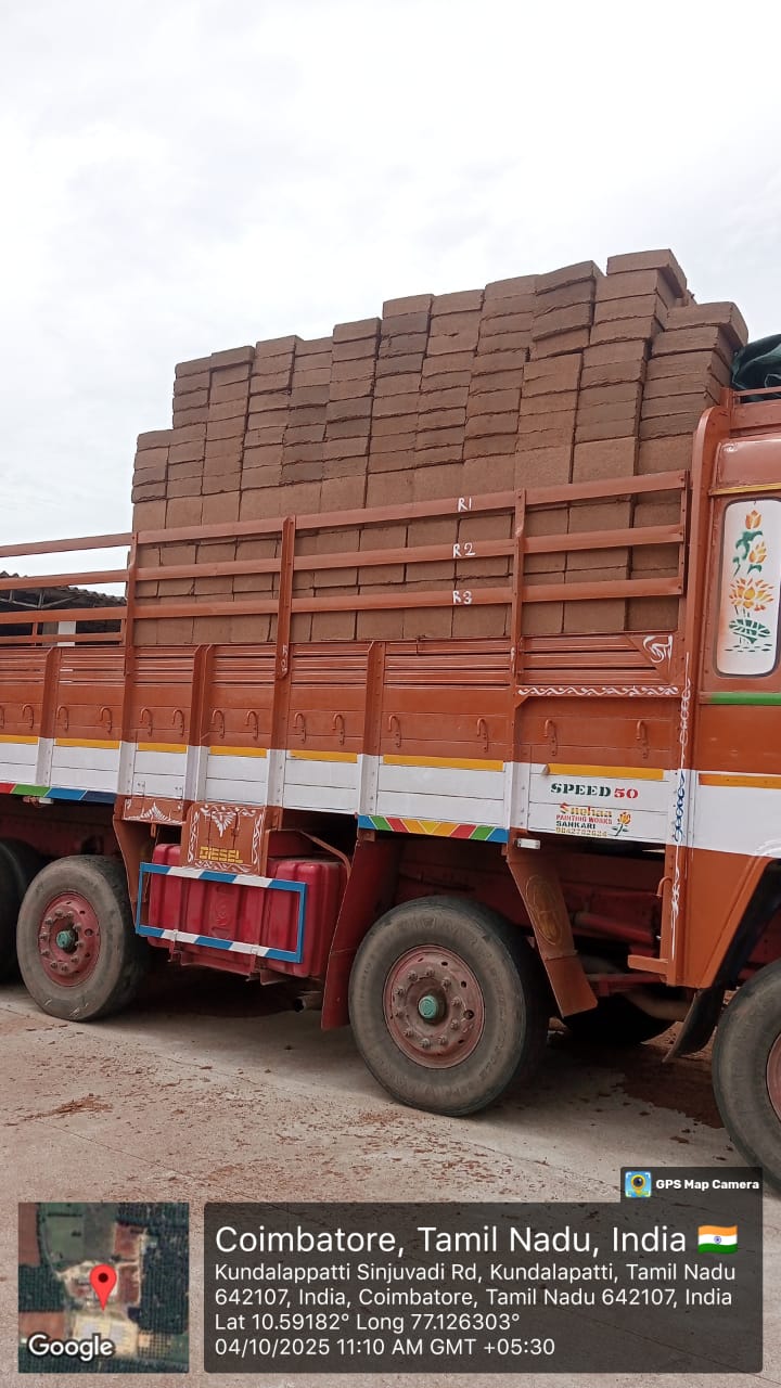 Modern cocopeat manufacturing facility and operations
